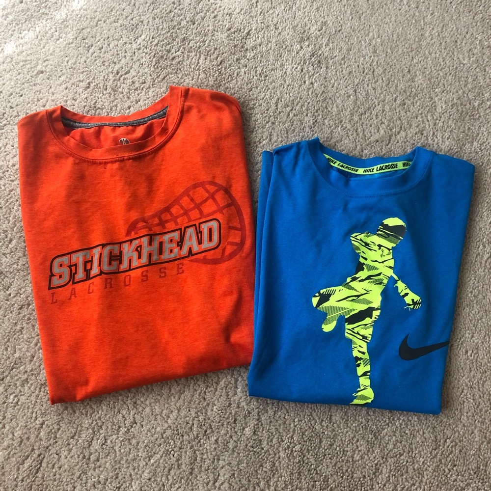 Boys lacrosse T-shirts